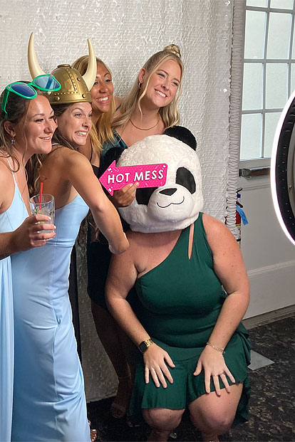 Stationary iPad Ring Light Kiosk