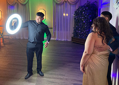 Roaming iPad Photo Booth