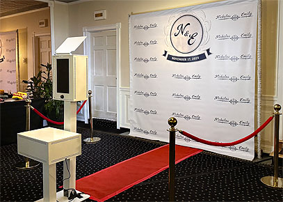 Step and Repeat Photo Booth