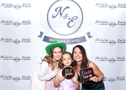 Step and Repeat Photo Booth