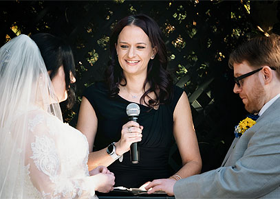 Ceremony Officiant - Reverend Ashley